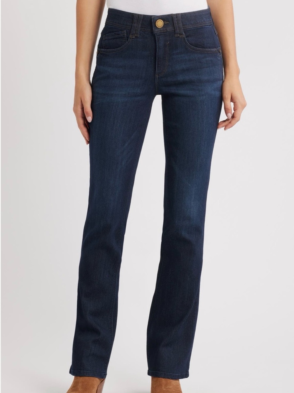 Wit & Wisdom Jeans Brittany Ab Solution Baby Bootcut Jeans Size - 4